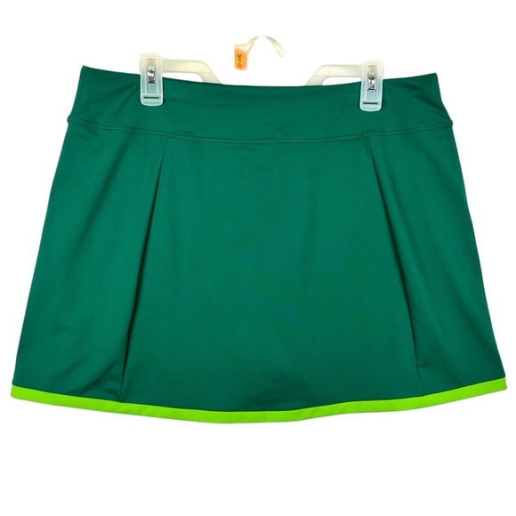 Outdoor Voices Green Freeform 3 Athletic Tennis Pickle Ball Golf Skirt Sz XXL - Picture 6 of 13